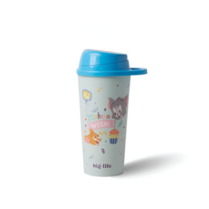 Vaso con tapa y pico Tom & Jerry PPR-BIG LIFE