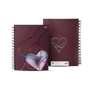 Cuaderno tapa dura 16x21 espiralado Urbano PPR-BIG LIFE