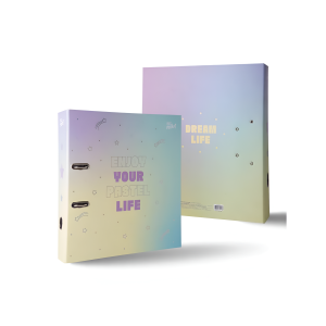 Bibliorato A4 lomo 7cm (ancho) Pastel PPR-BIG LIFE