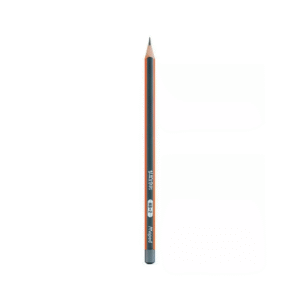Lapiz grafito cuerpo gris y naranja MAPED