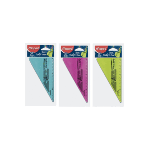Escuadra escolar flexible 60° 15cm MAPED