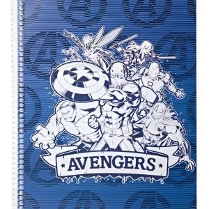 Cuaderno A4 universitario tapa blanda rayado Avengers Historieta PPR-BIG LIFE