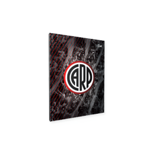 Cuaderno tapa dura rayado 19x24 River PPR-BIG LIFE