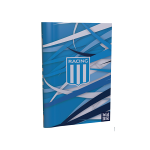 Cuaderno tapa dura rayado 16×21 Racing cintas PPR-BIG LIFE