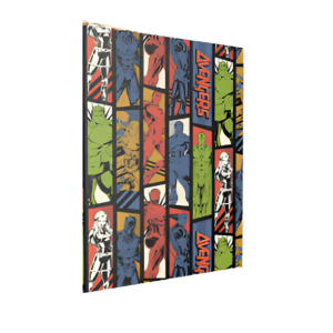 Cuaderno tapa dura rayado 16×21 Avengers historieta multicolor PPR-BIG LIFE