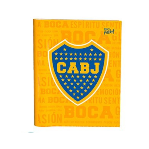 Cuaderno tapa dura rayado 16×21 Boca amarillo PPR-BIG LIFE