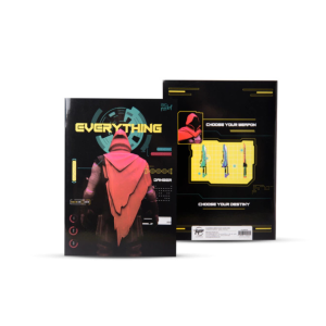 Cuaderno tapa blanda rayado 16×21 Game Zone negro PPR-BIG LIFE