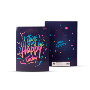 Cuaderno tapa blanda rayado 16×21 Fluo multicolor PPR-BIG LIFE