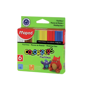 Plastilina surtida x6 MAPED