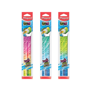 Regla escolar flexible decorada MAPED