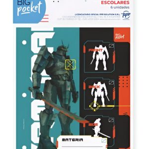 Separador escolar n°3 x6u Game Zone PPR-BIG LIFE