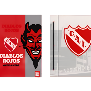 Carpeta Escolar n°3 2 tapas Independiente PPR-BIG LIFE