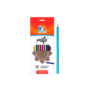 Lapices de colores x12u EZCO