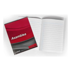 Cuaderno escolar de caligrafia 16x21 tapa blanda 24h ASAMBLEA-LIBESA