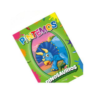 Libro infantil para colorear Dinosaurios EL CAMINO