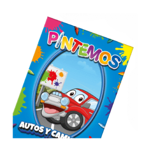 Libro infantil para colorear Autos y camiones EL CAMINO