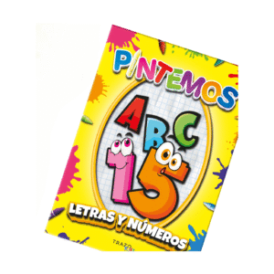 Libro infantil para colorear Letras y numeros EL CAMINO