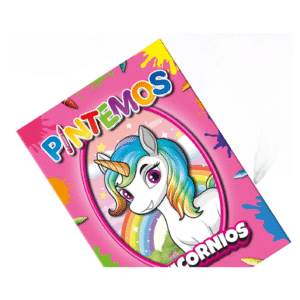 Libro infantil para colorear Unicornios EL CAMINO