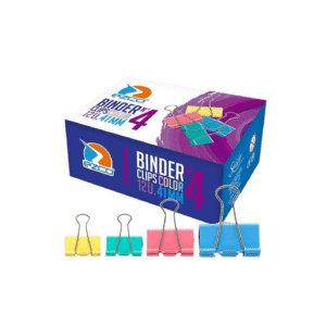 Binder/aprieta papel color x12u EZCO