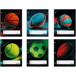 Separador escolar x6u Pelotas TRIPULANTE