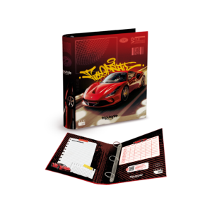 Carpera escolar 3×40 Autos rojo TRIPULANTE