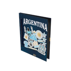 Carpeta escolar n°3 2 tapas Fanatic azul 2330 FW