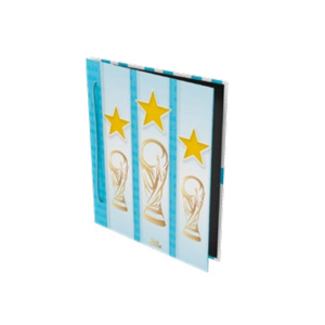 Carpeta escolar n°3 2 tapas Fanatic celeste 2330 FW