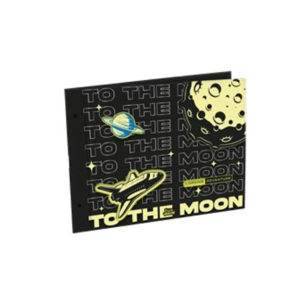 Carpeta escolar de dibujo n°5 2 tapas Space 2324 FW