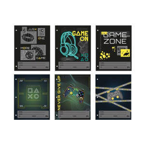 Separador escolar x6u Game on 2545 FW