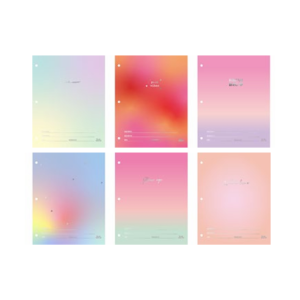 Separador escolar x6u Pastel fun 2368 FW