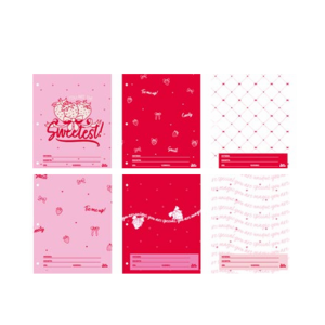 Separador escolar x6u Berry 2541 FW