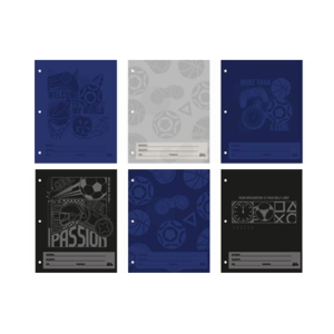 Separador escolar x6u Clasico 2549 FW