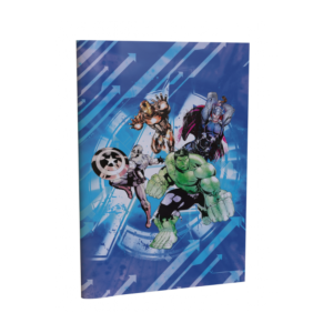 Cuaderno tapa dura rayado 16×21 Avenger Celeste PPR-BIG LIFE