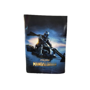 Cuaderno tapa blanda rayado 16×21 Star Wars mandalorian volando PPR-BIG LIFE