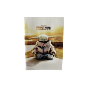 Cuaderno tapa blanda rayado 16×21 Star Wars yoda PPR-BIG LIFE