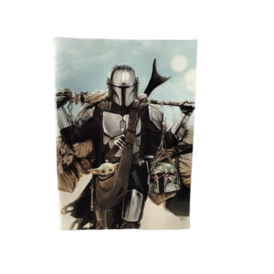 Cuaderno tapa blanda rayado 16×21 Star Wars mandalorian y yoda PPR-BIG LIFE