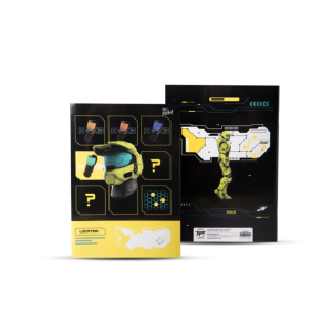 Cuaderno tapa blanda rayado 16×21 Game Zone amarillo PPR-BIG LIFE