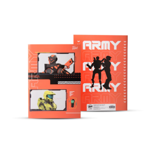 Cuaderno tapa blanda rayado 16×21 Game Zone naranja PPR-BIG LIFE