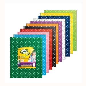 Cuaderno escolar 19x24 ABC 48h lunar rayado EXITO