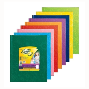 Cuaderno escolar 19x24 ABC 48h araña rayado EXITO