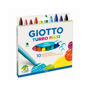 Marcador escolar turbo maxi x10u GIOTTO