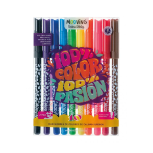 Marcador escolar x10u MOOVING