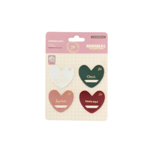 Clip con forma de corazon x4u 1374 FW