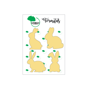 Blister de formitas de corte laser Pascuas PA6 14*10 GINKGO