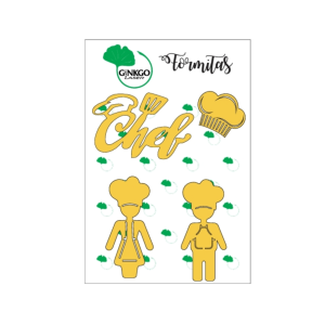 Blister de formitas de corte laser Cocina CO1 14*10 GINKGO