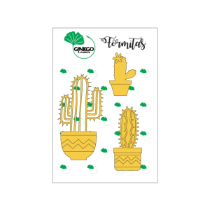 Blister de formitas de corte laser Cactus CA2 14*10 GINKGO