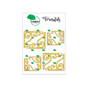 Blister de formitas de corte laser Esquinero ES1 14*10 GINKGO