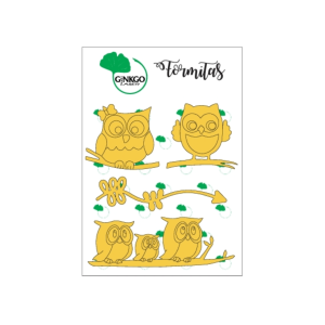 Blister de formitas de corte laser Buho BU1 14*10 GINKGO