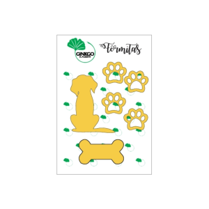 Blister de formitas de corte laser Perro AP1 14*10 GINKGO